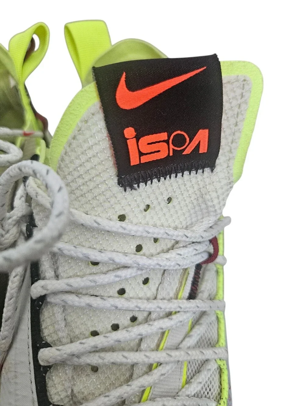 NIKE React Runner ISPA Platinum Volt Running Shoes Mens Size 8‎ CT2692-002